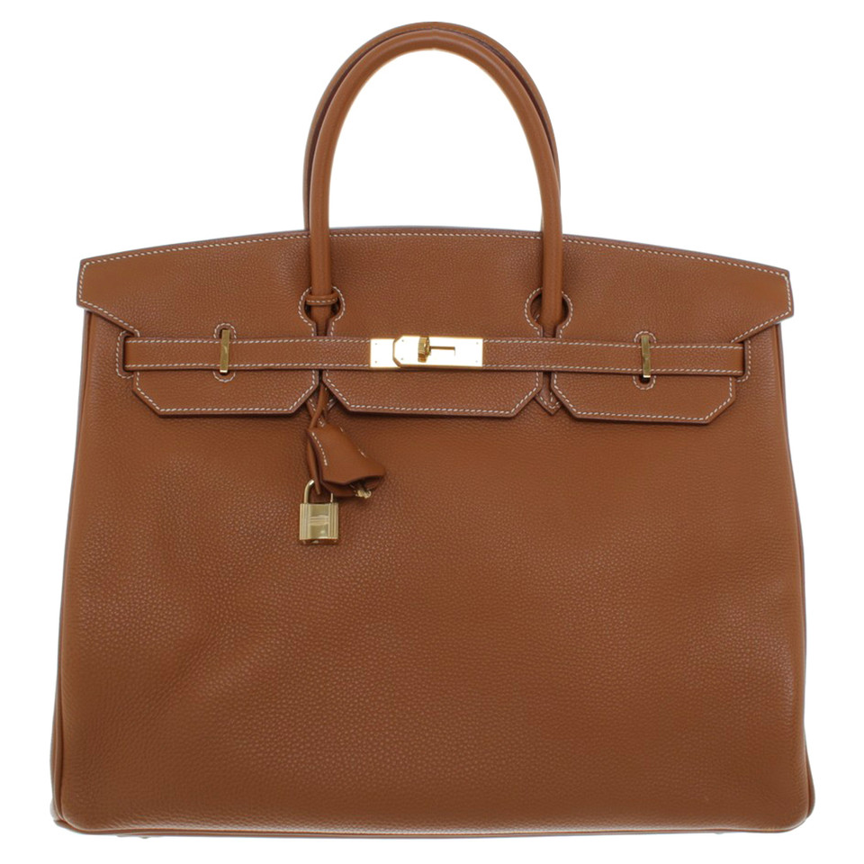 Hermès &quot;Birkin Bag 40&quot; in brown - Buy Second hand Hermès &quot;Birkin Bag 40&quot; in brown for €10,500.00