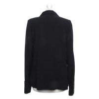 René Lezard Blazer Wool in Black