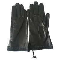 Carolina Herrera CH black gloves 