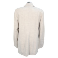 Escada Blazer en laine gris clair