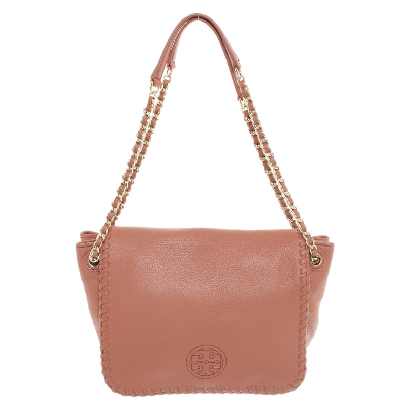 tory burch tote leather