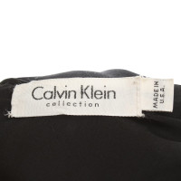 Calvin Klein abito di raso in nero