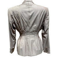 Jean Paul Gaultier Jacke/Mantel aus Baumwolle in Grau