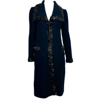 Dolce & Gabbana Giacca/Cappotto in Lana in Blu