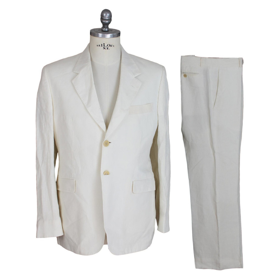 Paul Smith Robe de costume en lin blanc Paul Smith