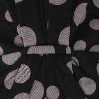 Armani Collezioni Spot Dress in zwart / grijs