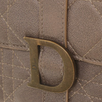 Christian Dior Bronze color clutch