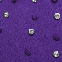 Tara Jarmon Kleid aus Wolle in Violett