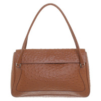Les Copains Handbag in ostrich leather look