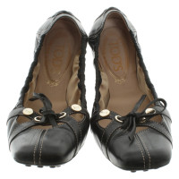 Tod's Ballerinas in Schwarz