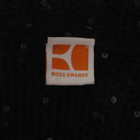 Boss Orange Strickkleid in Schwarz
