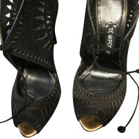 Tom Ford Chaussures compensées en Daim en Noir