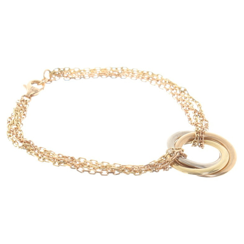 Cartier Gold bracelet in Tricolore look