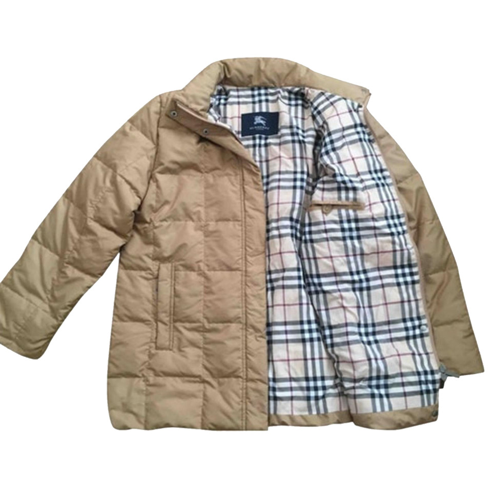 Burberry Jacket/Coat Cotton in Beige