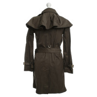 Moschino Love Trenchcoat in olijfolie