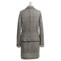 Marc Cain Costume with check pattern