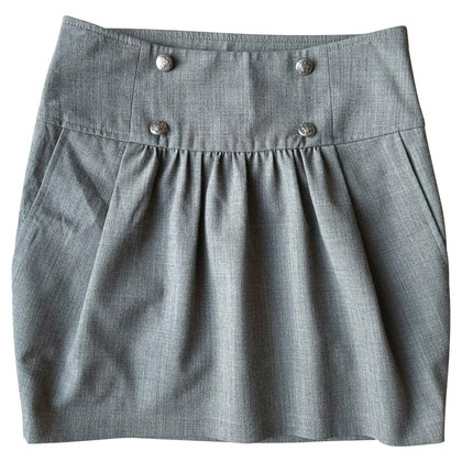 Patrizia Pepe Skirt Wool in Grey