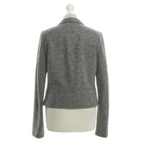 René Lezard Wool blazer in grey