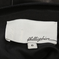 Phillip Lim cuir jupe plissée