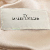 By Malene Birger Zijden blouse in nude