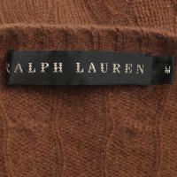 Ralph Lauren Pull en cachemire marron