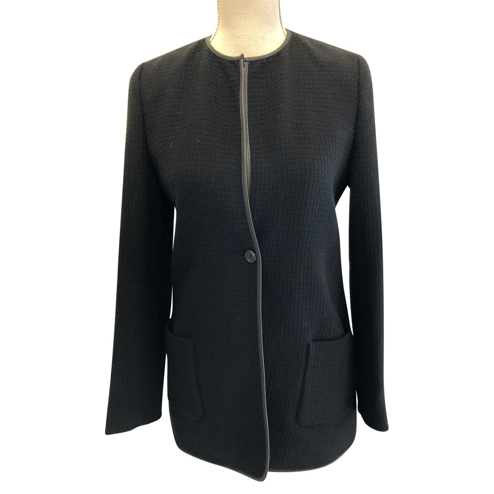 Forte Forte Jacket/Coat Wool in Black