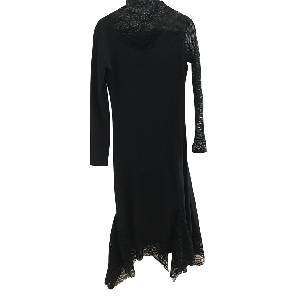 Issey Miyake Dress Cotton in Black