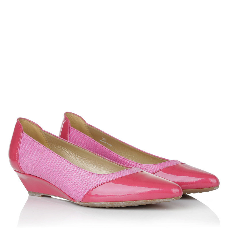 Hogan Wedges in pink