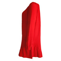 Miu Miu red silk dress