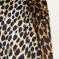 D&G Morgenmantel mit Leopardenprint 