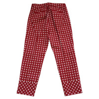 Sport Max Trousers Cotton in Red