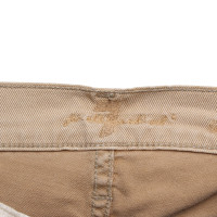 7 For All Mankind Skinny Jeans in Beige