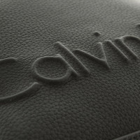 Calvin Klein Sac à dos en Cuir en Noir