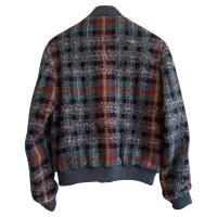 Acne "Azura Check" bomber jacket