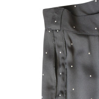 Gianni Versace Pantaloni vintage neri con strass
