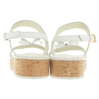 Aigner Sandals in White