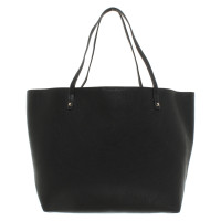 Patrizia Pepe Shopper en Cuir en Noir