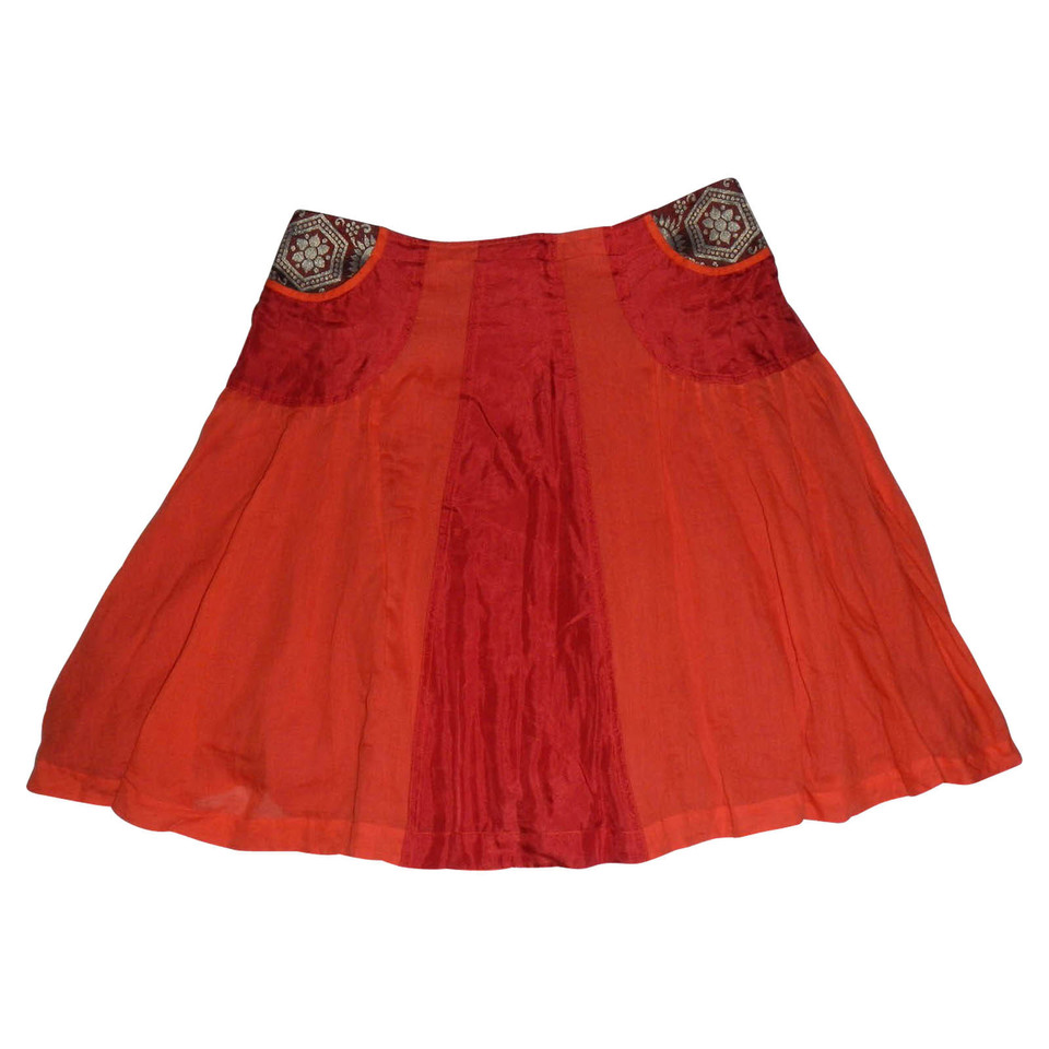 Sport Max Skirt in Red