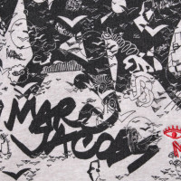 Marc Jacobs Top en Coton en Beige