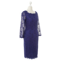 Diane Von Furstenberg Lace dress in blue