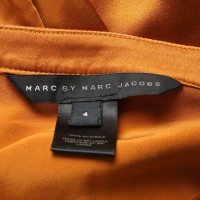 Marc Jacobs Oberteil aus Seide in Orange