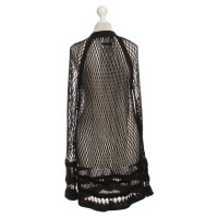 Jean Paul Gaultier Cardigan in the style of fishing net