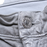 Drykorn Hose in Grau/Silber