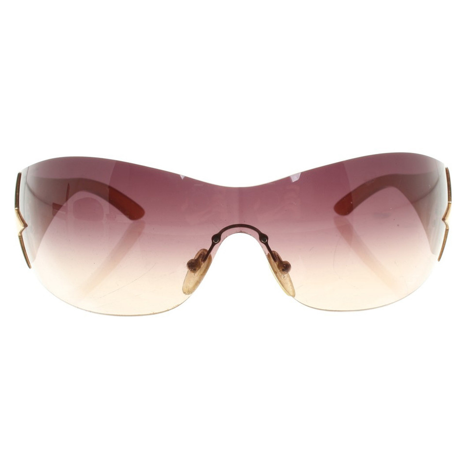 Prada Sporty Sunglasses in Beige / Violet