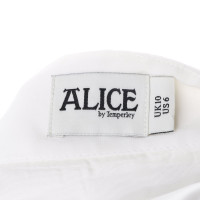 Alice By Temperley Maxi vestito in bianco