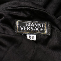 Versace Robe en Jersey en Noir