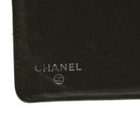 Chanel Täschchen/Portemonnaie aus Leder in Grün