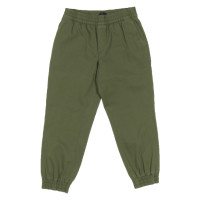 Set Paio di Pantaloni in Cotone in Verde