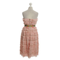 Manoush Volant Dress in Pink