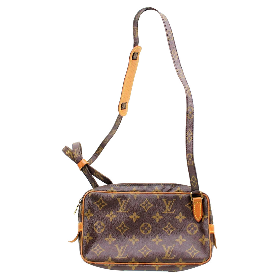 Louis Vuitton Marly aus Canvas in Braun